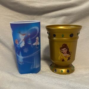 Set of 2 Disney Princess Plastic Cups